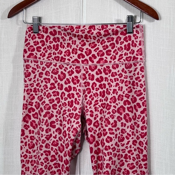 Fabletics Leopard Print 7/8 Powerhold Athletic Gym Workout Leggings Size S - Picture 5 of 12